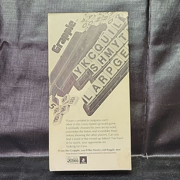 Vintage 1973 Parker Brothers GRAPPLE Word Game, complete in original box - Picture 2 of 8